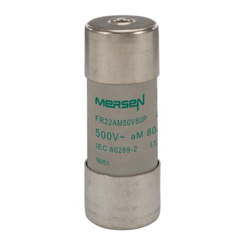 Mersen Sicherungseinsatz zylindr. aM 22x58 80A FR22AM50V80P - Z218729