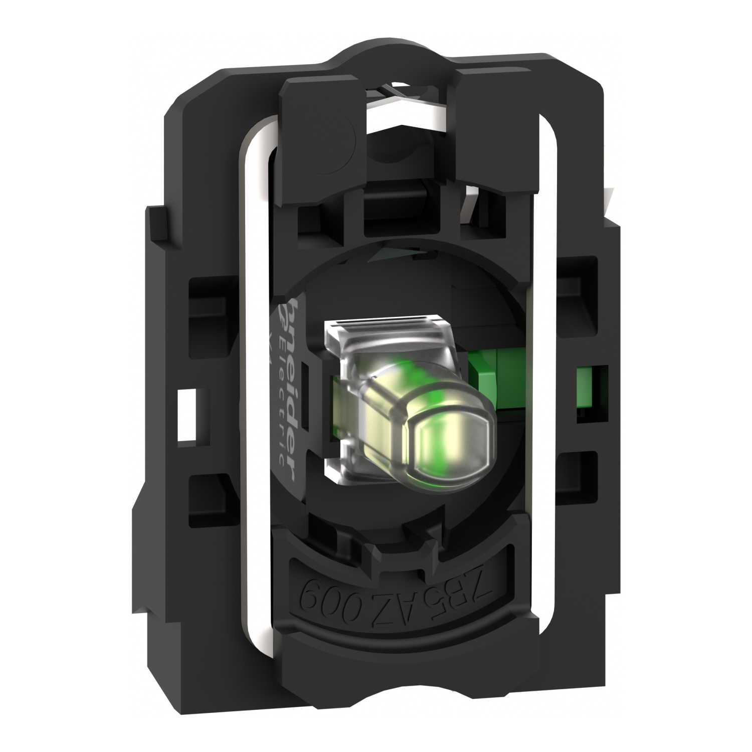 Schneider Electric Hilfsschalterblock 1S m.LED-Mod.ws 24V ZB5AW0B11