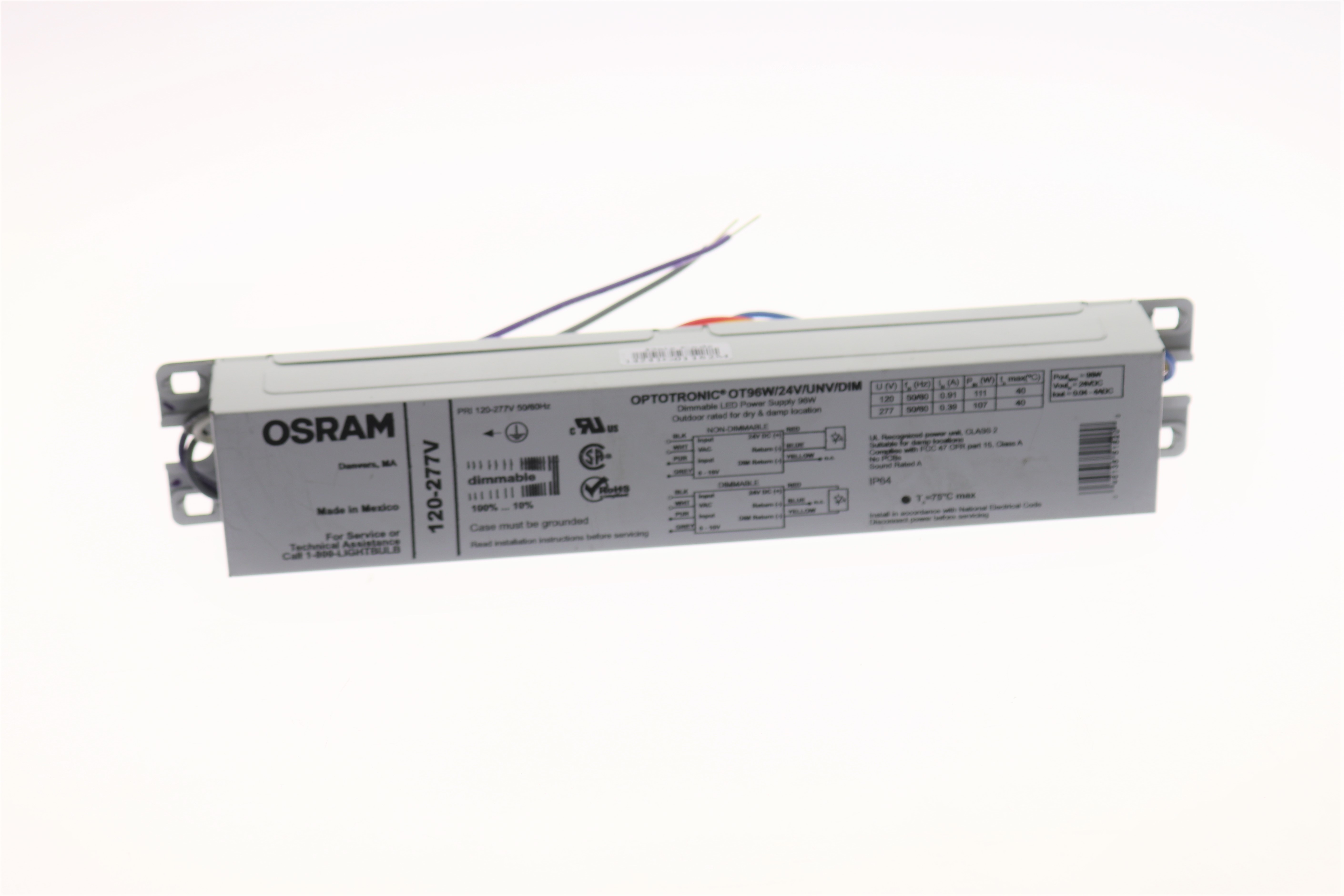Osram ECG-LED OSRAM OT96W/24V/UNV/DIM