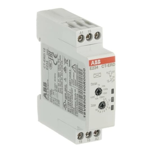 ABB Stotz S&J Zeitrelais 24-240VAC CT-ERD.12 - 1SVR500100R0000