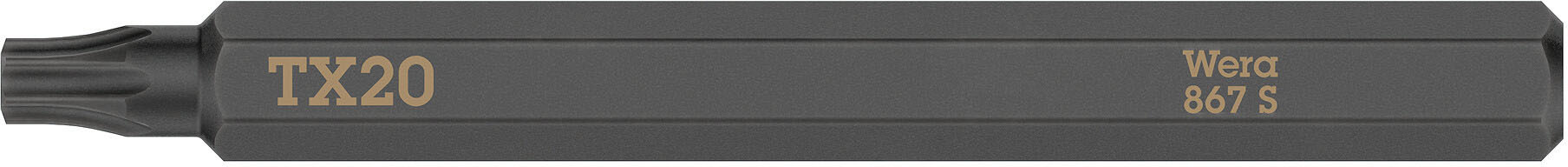 Wera Werk Bit 20 x 70 mm 867 S TORX 70mm