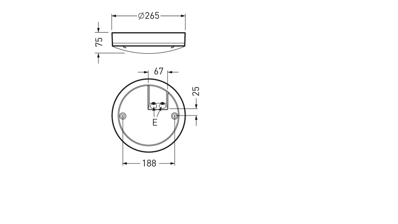 Trilux Skeo Circ MultiLC WD1 1G1Y ET +HFS - 7113040