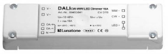 Lunatone Light Management LED-Dimmer DALI CW-WW CV 10A