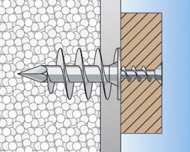 Fischer Deutschl. Dämmstoffdübel f.6mm Schrauben FID 90 - 510971