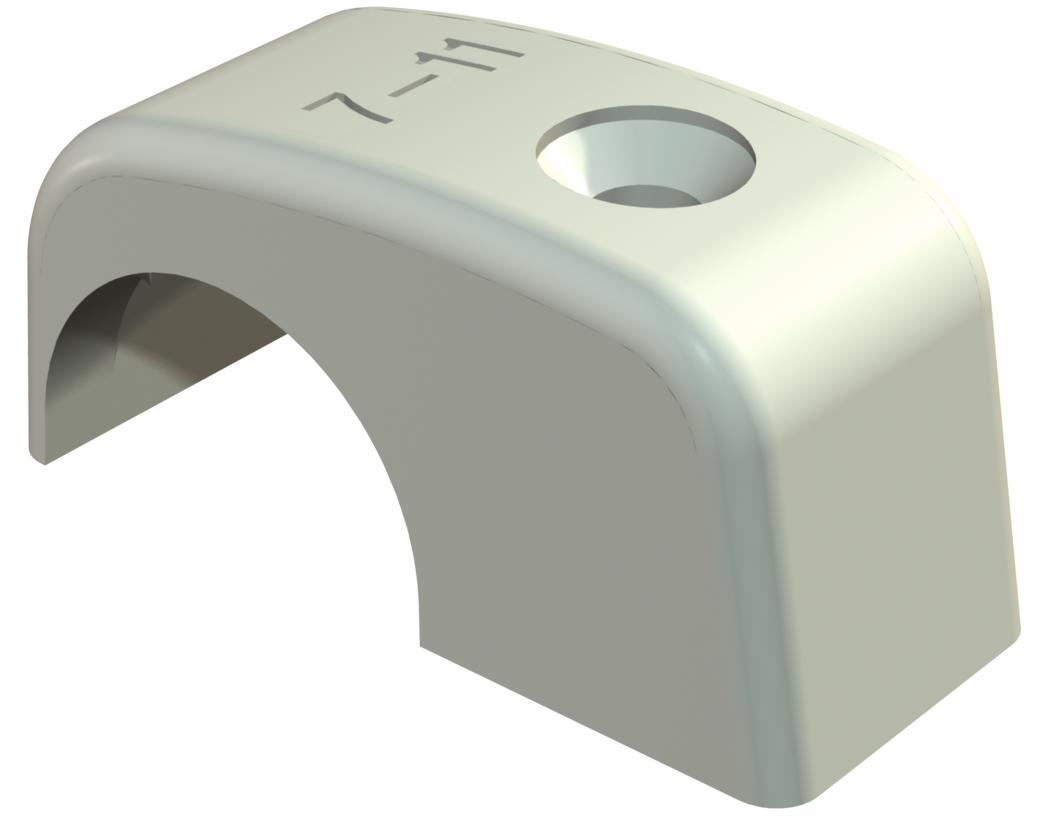 OBO Bettermann Vertr ISO-Nagelschelle grau 4031 10-14