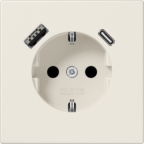Jung SCHUKO Steckdose mit USB Typ AC LS 1520-15 CA - LS1520-15CA günstig online kaufen