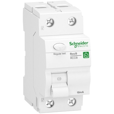 Schneider Electric Fehlerstrom-Schutzschalter 1P+N,25A,10mA R9R26225