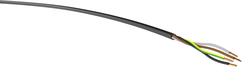 Tubo Flessibile H03VV-F 4G0,75 Mm², 4 X 0,75 Mm², Bianco, 25 M - Foto 7