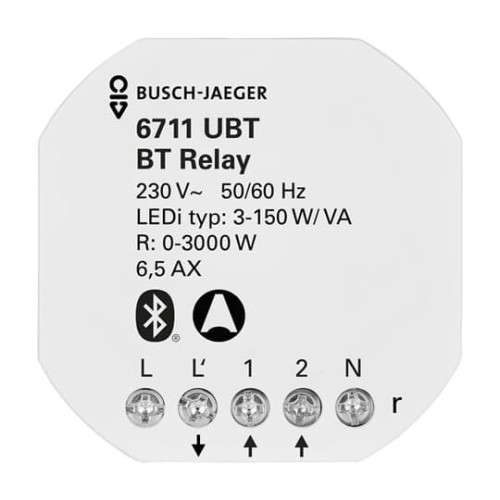 Busch-Jaeger Relais UP 1f 6711 UBT - 2CKA006710A0025 | 30185068