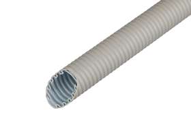 Fränkische Kunststoff-Wellrohr 40mm Grau - 25 Meter Elektroinstallationsrohr