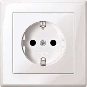 Enchufe SCHUKO Pws/gl 45 G Con Campo De Descripción - Toma De Corriente Receptaculo 47287109