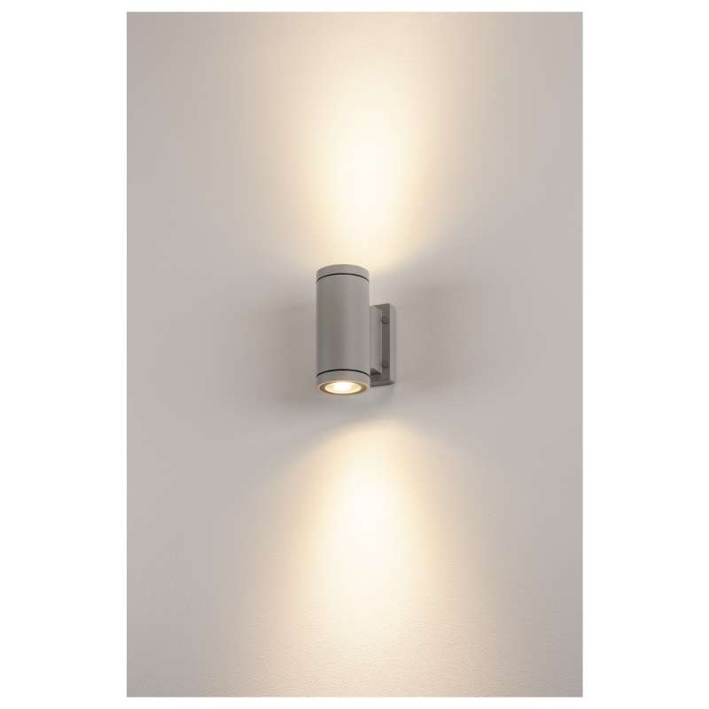 SLV MYRA UP/DOWN, Outdoor Wandleuchte, QPAR51, IP55, up/down ...