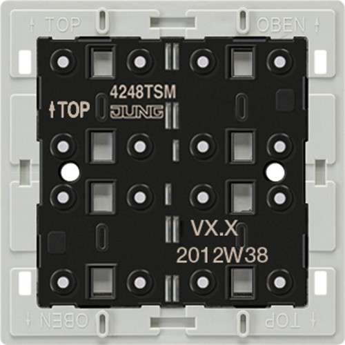 Jung Tastsensor-Modul 4-fach 24V AC/DC 20mA 4248 TSM - 4248TSM | 30188749