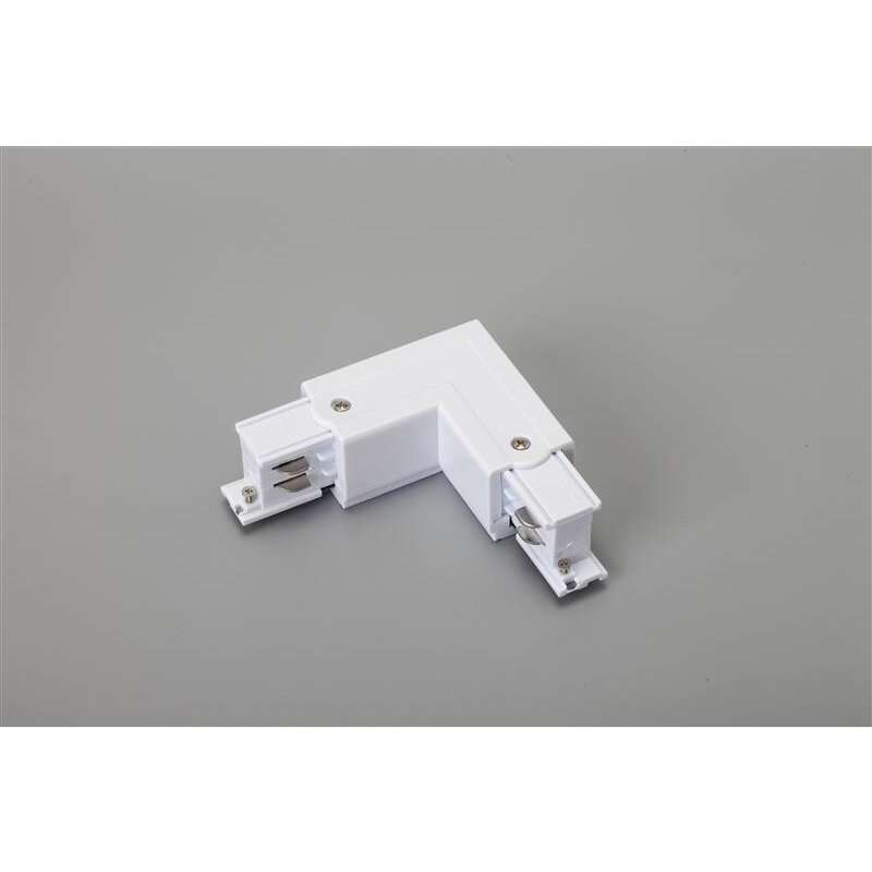 DOTLUX 3 phase corner connector 90 degrees, left, white - 3898-WL ...